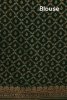 Pure Handloom Zari Butta Banarasi Crepe Silk Saree